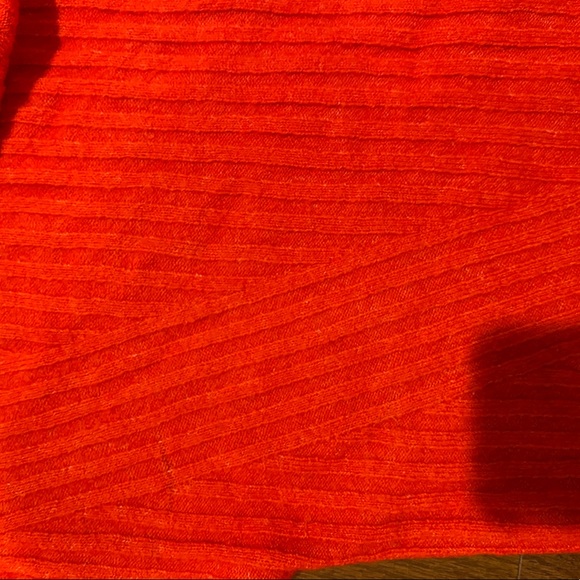 Bright red Old Navy Sweater. Size Medium Mockneck. - Picture 3 of 3